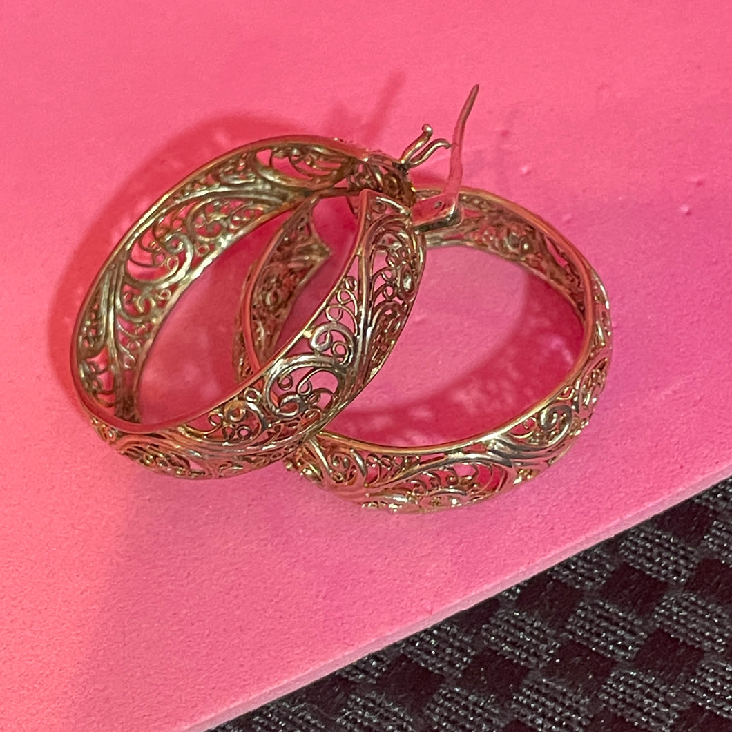 Western Flower Hoops
