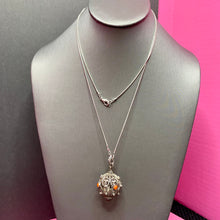 Load image into Gallery viewer, Old 800 Silver Pendant Or Fob ( 2 chains included )
