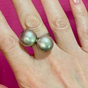 Sterling Ball Ring
