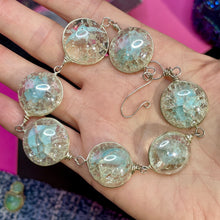 Load image into Gallery viewer, Sterling Glass Bracelet

