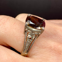 Load image into Gallery viewer, Sterling Smokey Quartz  Ring 10
