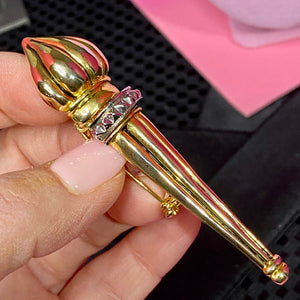 Costume Torch Pin