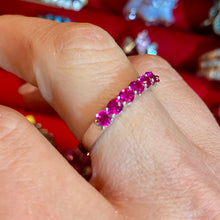 Load image into Gallery viewer, SS Lab Ruby Band Ring
