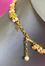 Load image into Gallery viewer, Signed Crown Trifari Necklace &amp; Earrings
