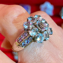 Load image into Gallery viewer, SS Very Light Tanzanite Ring
