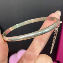 Load image into Gallery viewer, ❤️ Sterling Thin Hinged Bangle
