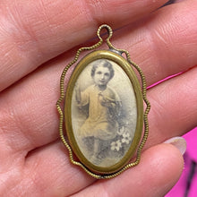 Load image into Gallery viewer, Gold Filled Victorian Pendant
