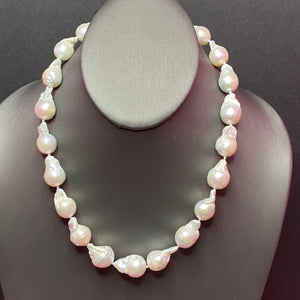 14K Huge Pearl Necklace