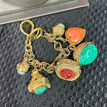Load image into Gallery viewer, ❤️ Signed Napier Circa 1950 Charm Bracelet
