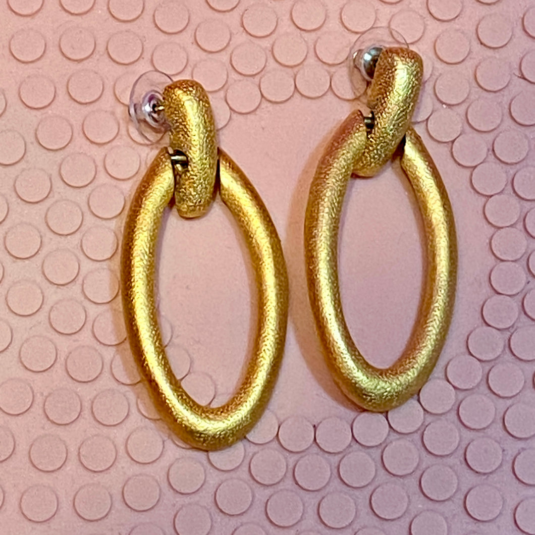 Old Mark Signed Anne Klein Earrings