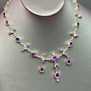 Sterling Nicky Butler Huge Necklace & Earrings