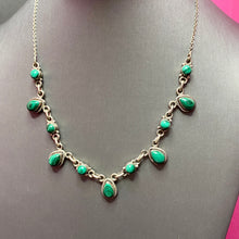 Load image into Gallery viewer, Special Sterling Malachite Necklace
