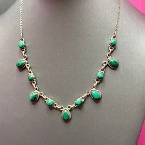 Special Sterling Malachite Necklace
