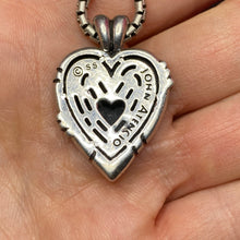 Load image into Gallery viewer, Sterling John Atencio Heart Necklace

