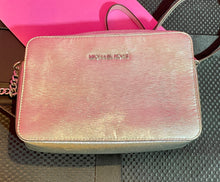 Load image into Gallery viewer, Michael Kors Muted Silver Bag
