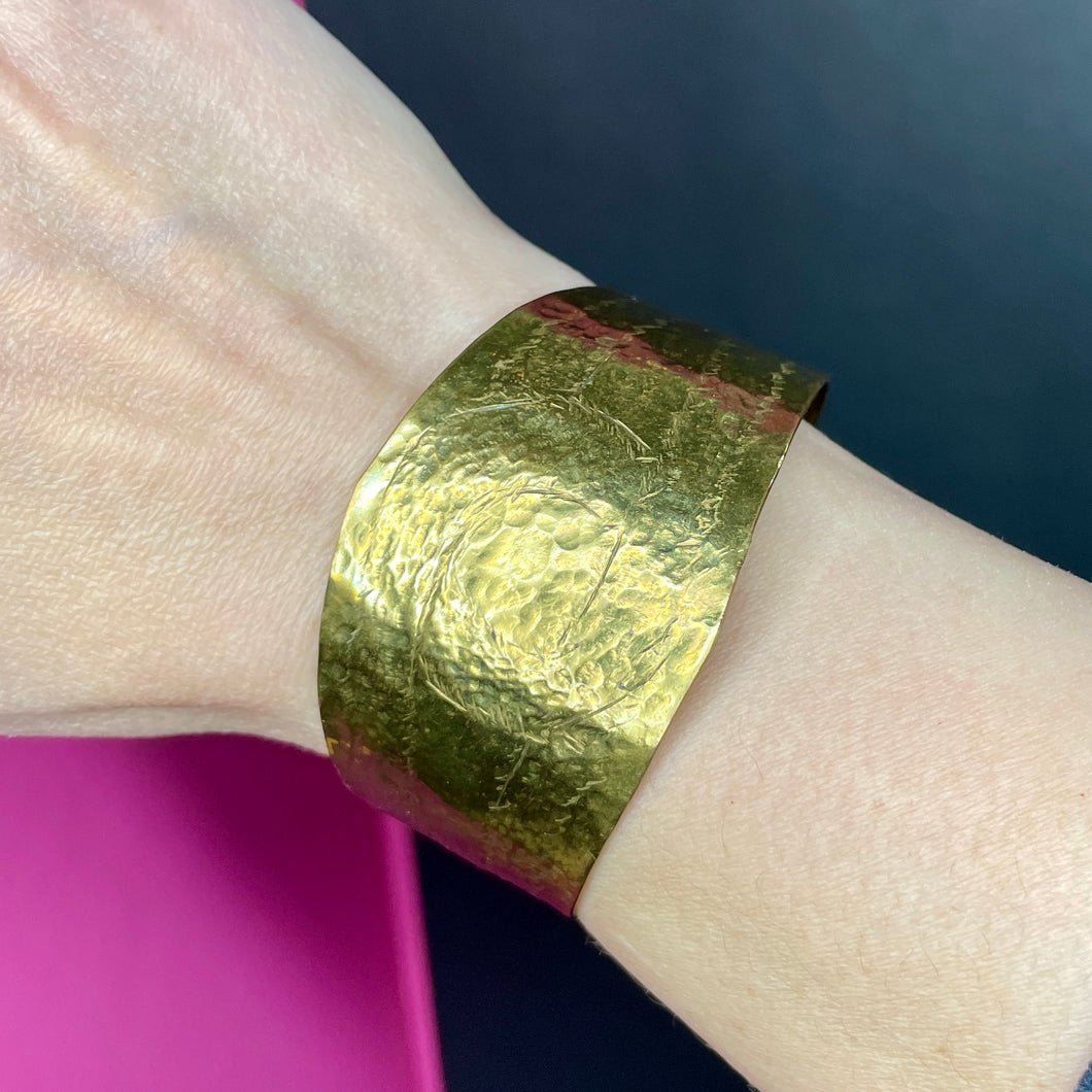 NY Studio Hammered Flat Cuff