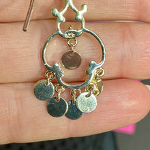 Load image into Gallery viewer, Sterling Sequin Earrings
