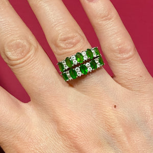 Tsavarite Spinel Rings Sold Seperately