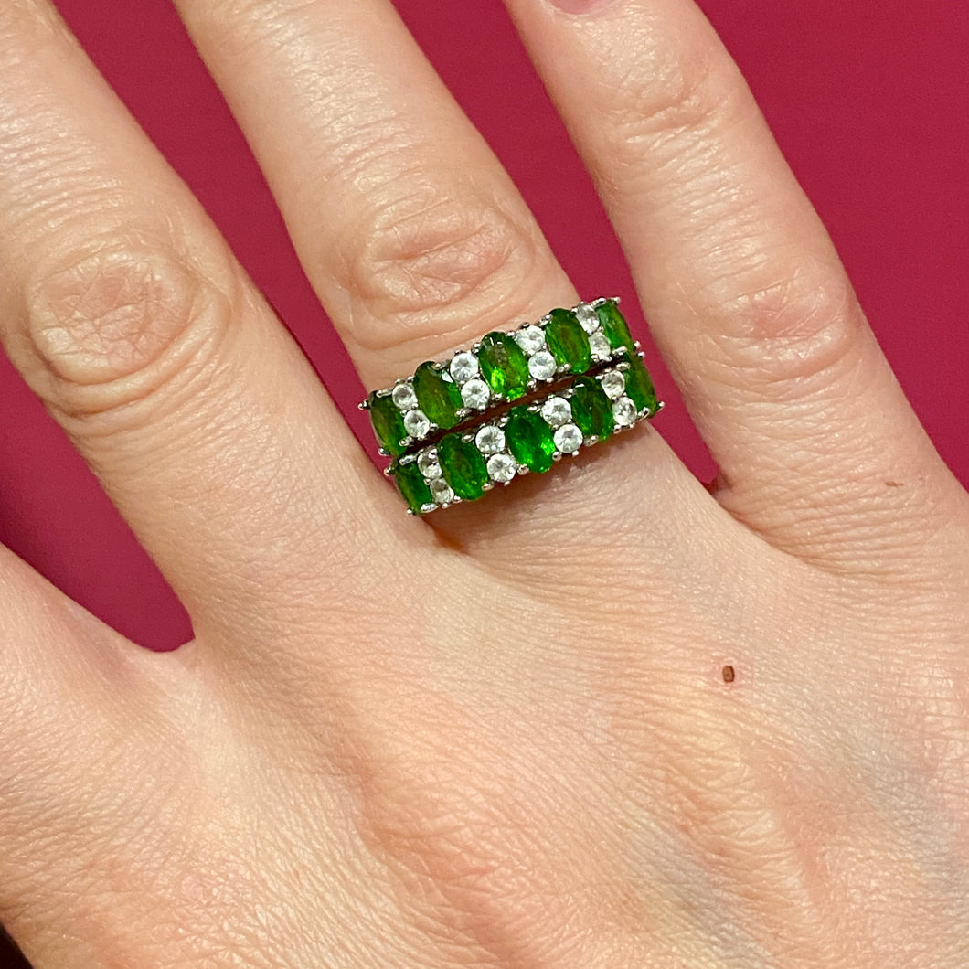 Tsavarite Spinel Rings Sold Seperately