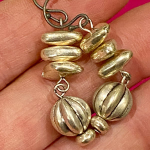 Sterling Studio Pebble Earrings