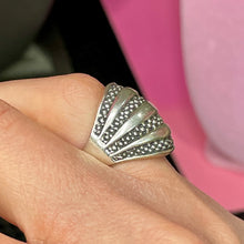 Load image into Gallery viewer, Sterling Gorgeous Dome  Ring
