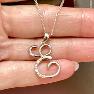 SS Diamond Pendant Necklace