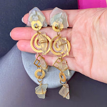 Load image into Gallery viewer, From Consigner Collection Art Wear Long Earrings
