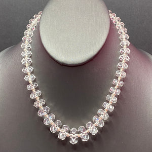 Huge Cut Rock Crystal Necklace
