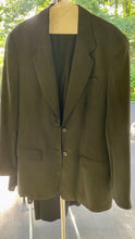 Load image into Gallery viewer, Classique Entier Washed Silk Black Boyfriend Blazer
