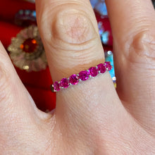 Load image into Gallery viewer, SS Lab Ruby Band Ring
