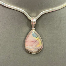 Load image into Gallery viewer, ❤️ Sterling Incredible Color Picture Stone Pendant
