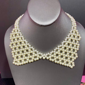❤️ Cheap & Cheerful But Cool Faux Pearl Collar