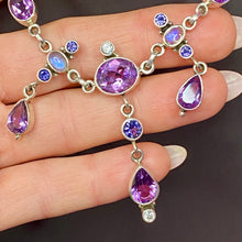 Load image into Gallery viewer, Sterling Nicky Butler Huge Necklace &amp; Earrings
