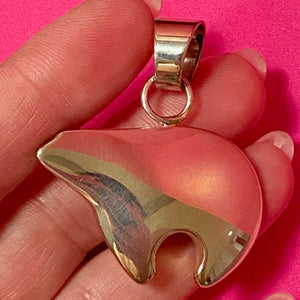 SS Huge Bear Pendant