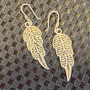 Older Silver Wire Work Earrings