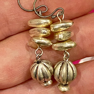 Sterling Studio Pebble Earrings