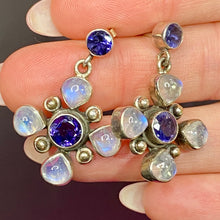 Load image into Gallery viewer, Sterling Nicky Butler Huge Necklace &amp; Earrings
