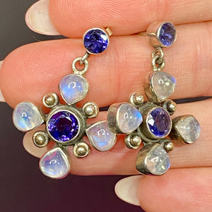 Sterling Nicky Butler Huge Necklace & Earrings