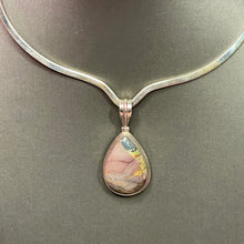 Load image into Gallery viewer, ❤️ Sterling Incredible Color Picture Stone Pendant
