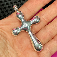 Load image into Gallery viewer, Silver Plated Reversible  Cross
