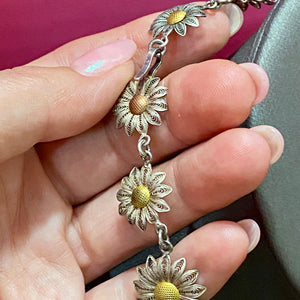 My Victorian Canetille Flower Necklace