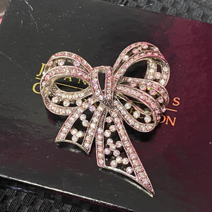 New In Box Joan Rivers Crystal Pin Antique Reproduction