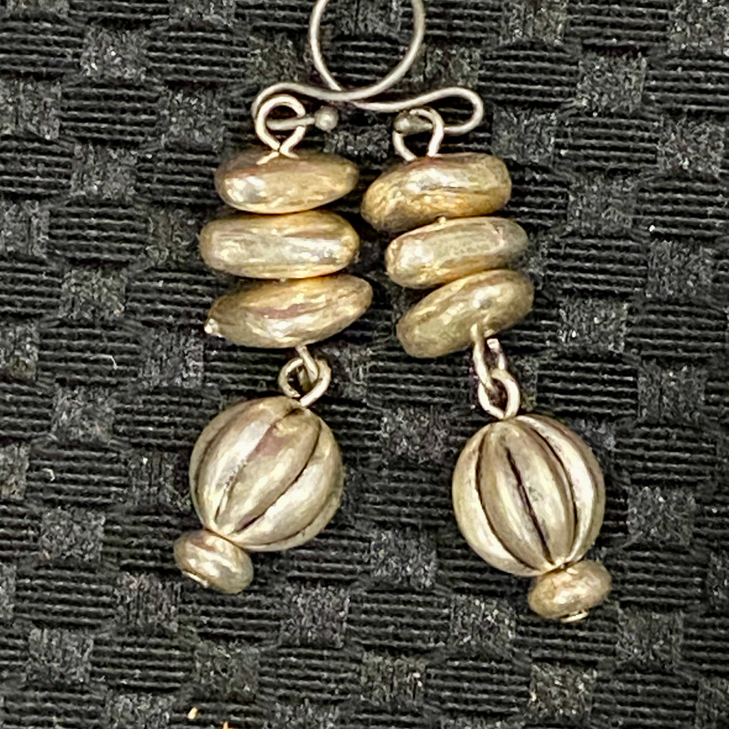 Sterling Studio Pebble Earrings