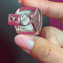 Load image into Gallery viewer, SS Important Designer Larimar Ring
