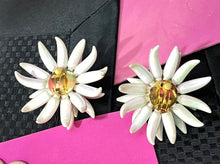 Load image into Gallery viewer, BID: Huge Pop Art Flower Earrings
