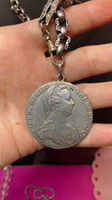 Load image into Gallery viewer, Victorian Double Watch Chain With Coin 83g
