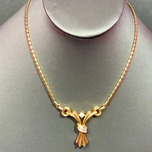 Load image into Gallery viewer, Vintage Deco Necklace With Hook For Pendants
