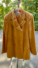 Load image into Gallery viewer, Tan Peacoat Cut Blazer Feraud
