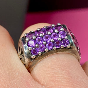 Sterling Amethyst Ring