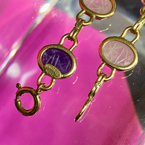 Gold Filled Scarab Bracelet